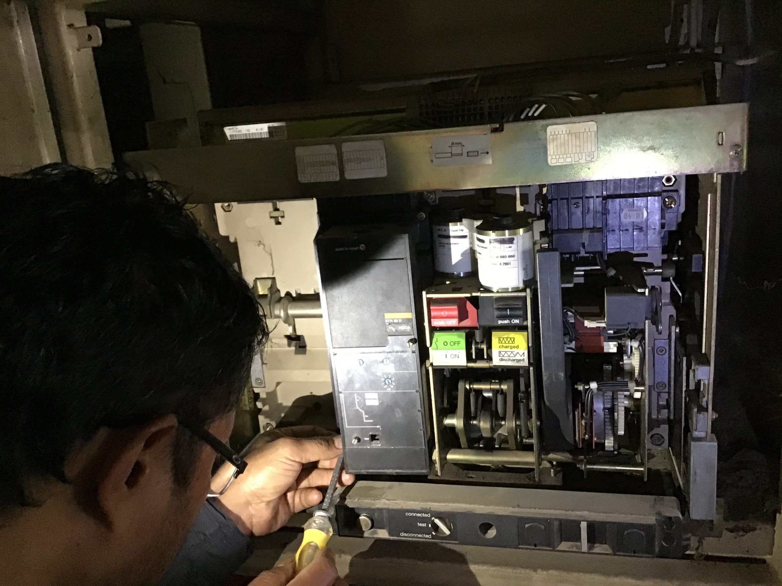 Installation of ACB, MCCB, VFD, Soft Starter & Other Electrical Components